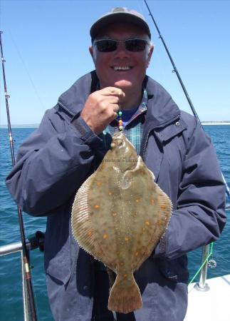 2 lb 8 oz Plaice by Chris Harriss