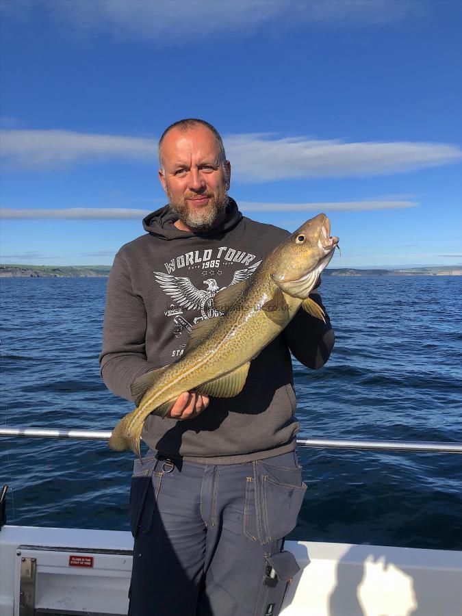 4 lb 4 oz Cod by Dave Wilson