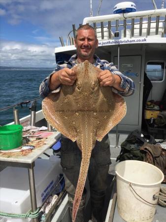 15 lb 6 oz Blonde Ray by Paul Harwood