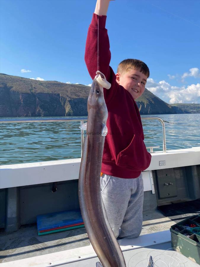 6 lb Conger Eel by Harry watts