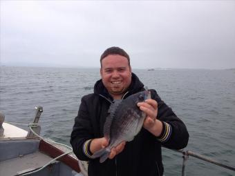 3 lb 12 oz Black Sea Bream by Sergio