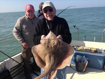 14 lb 8 oz Undulate Ray by Brian Dale