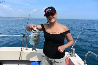 1 lb 8 oz Black Sea Bream by Stephen Wake