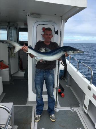 40 lb Blue Shark by Steve