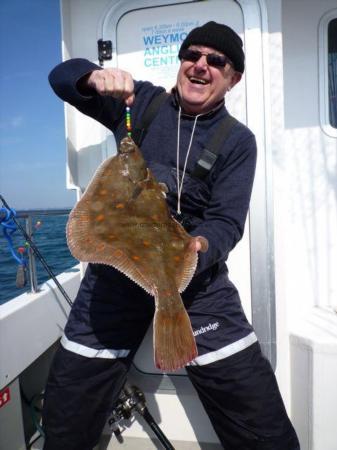 3 lb 11 oz Plaice by Gordon