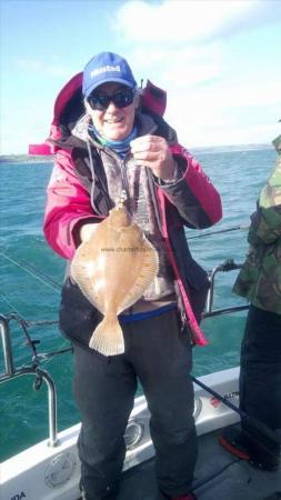 2 lb 3 oz Plaice by Wally