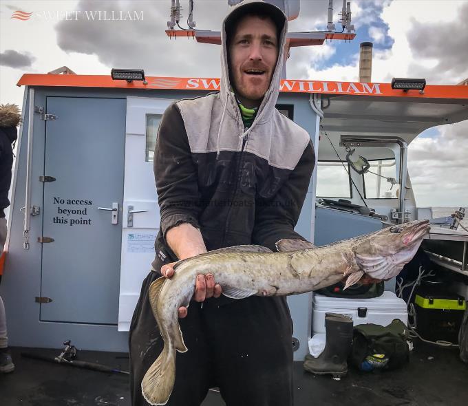 7 lb 10 oz Ling by Rhys Sansom