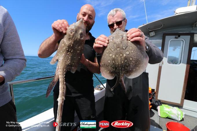 5 lb Thornback Ray by Pete & Cormac