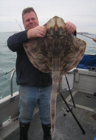 13 lb Undulate Ray by A mate of James