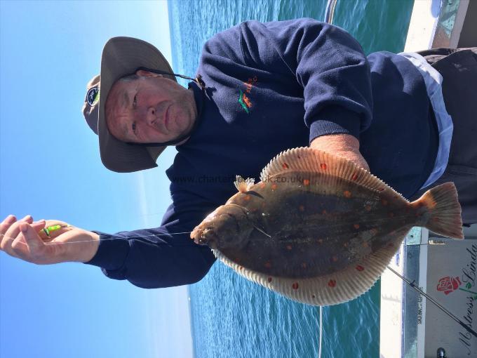 1 lb 12 oz Plaice by Keith Trim