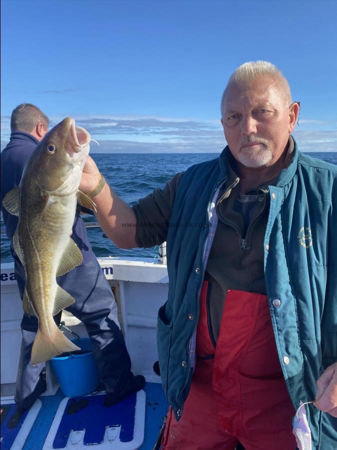 3 lb 9 oz Cod by Pete Pickering.