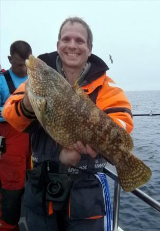 8 lb 8 oz Ballan Wrasse by Unknown