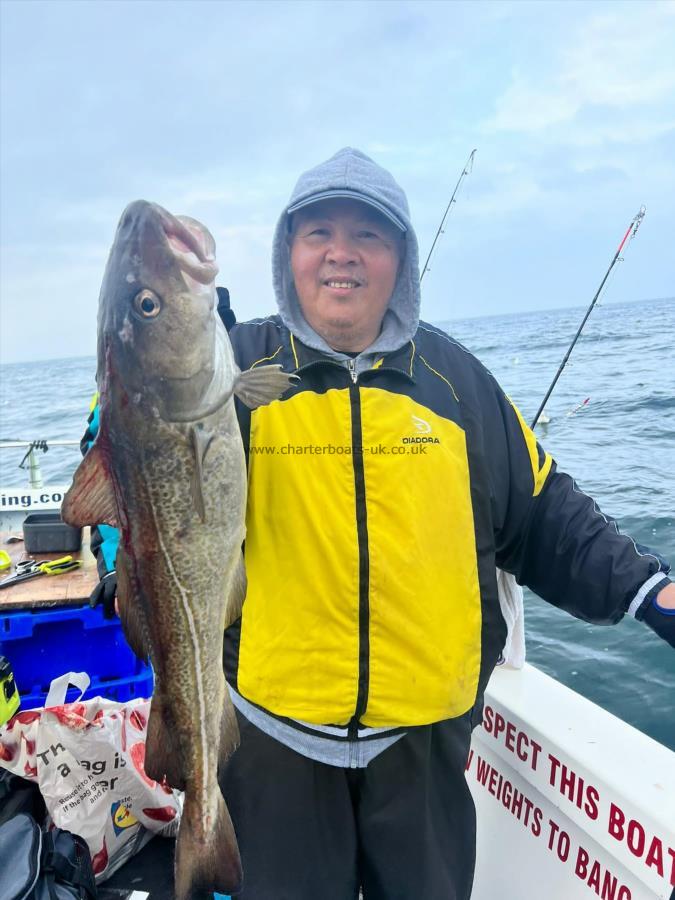 9 lb 15 oz Cod by Tony.