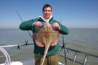 11 lb 4 oz Thornback Ray by Chris