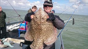 15 lb 5 oz Thornback Ray by Mike from Dover