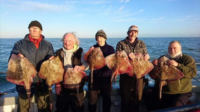 10 lb 1 oz Thornback Ray by John's party