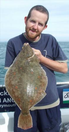 6 lb 2 oz Plaice by Jon trevett