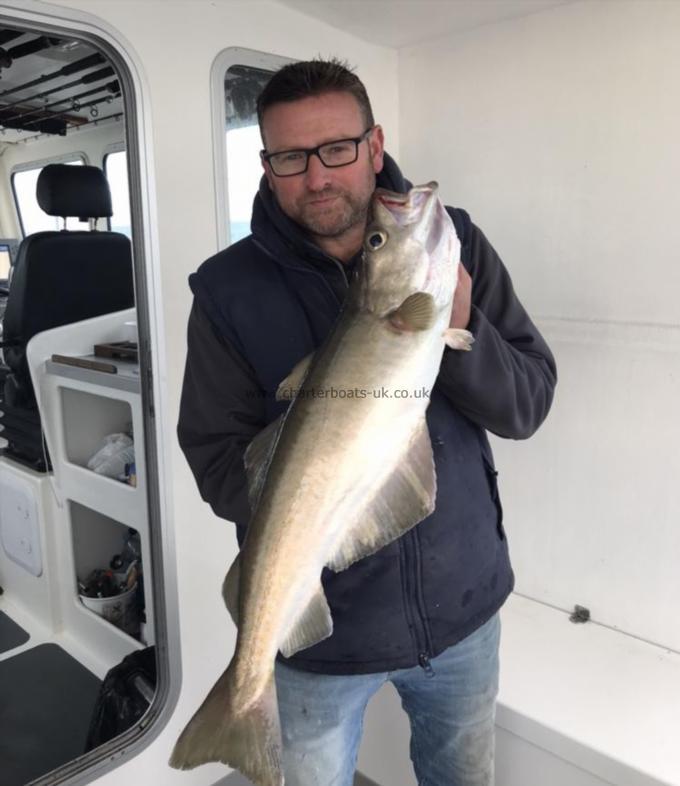 9 lb 8 oz Pollock by Derbs