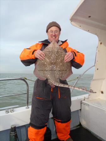 11 lb 12 oz Thornback Ray by Bob Marshall