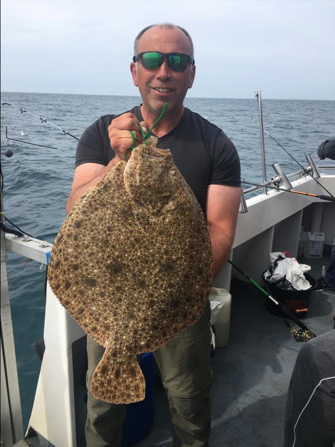 8 lb 11 oz Turbot by Unknown