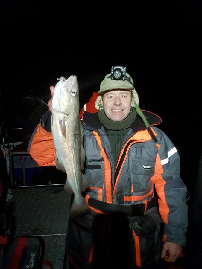 4 lb Cod by Kieth Pickering from helmsley