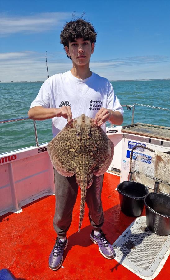 6 lb Thornback Ray by Rohan from Singapore
