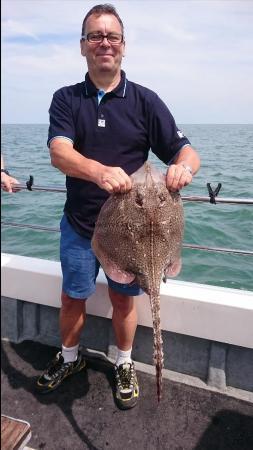 8 lb Thornback Ray by Bob Marshall