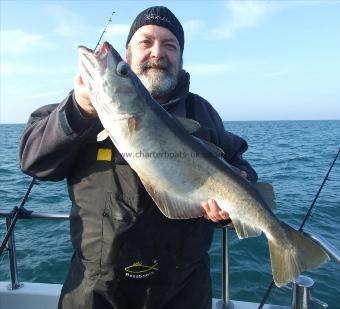 10 lb 8 oz Pollock by Russell Salmon