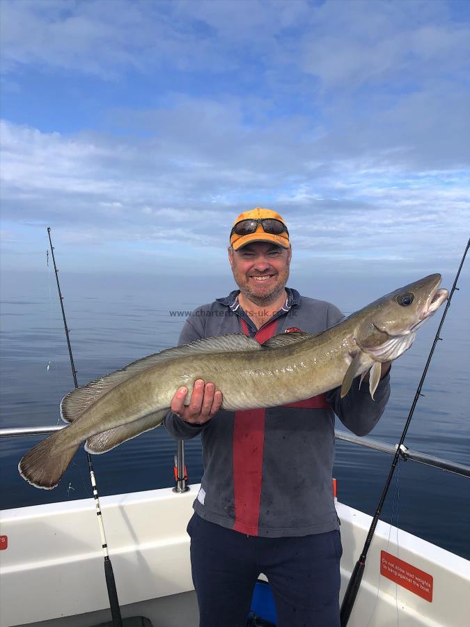 11 lb 8 oz Ling (Common) by Charlie Hewitt