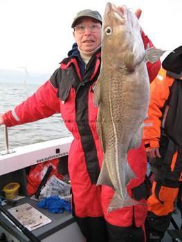 10 lb 8 oz Cod by Dave Leister cod caught from the Sophie lea