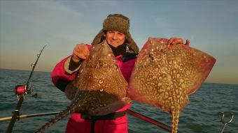 10 lb 3 oz Thornback Ray by Mark from Gillingham