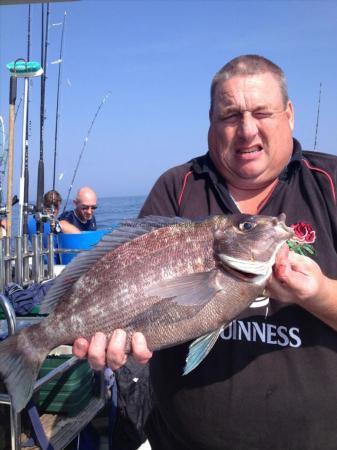 4 lb 14 oz Black Sea Bream by Phil Dolan