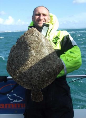 11 lb Turbot by Ivan Hampson