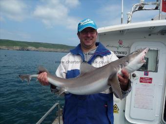 14 lb Starry Smooth-hound by PB for Chris today