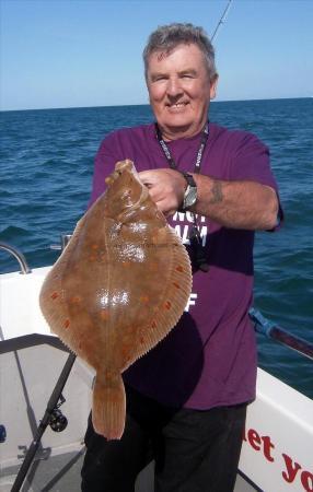 3 lb 8 oz Plaice by Bob