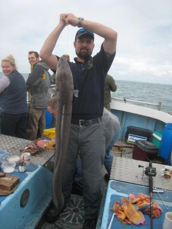 30 lb Conger Eel by Tom