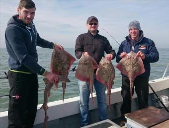 7 lb Thornback Ray by Bob Marshall