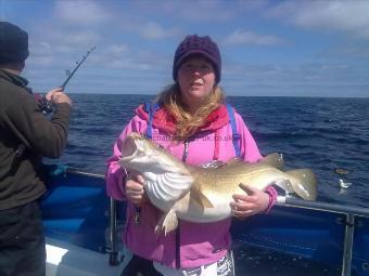 15 lb 11 oz Cod by Charlene Turrell