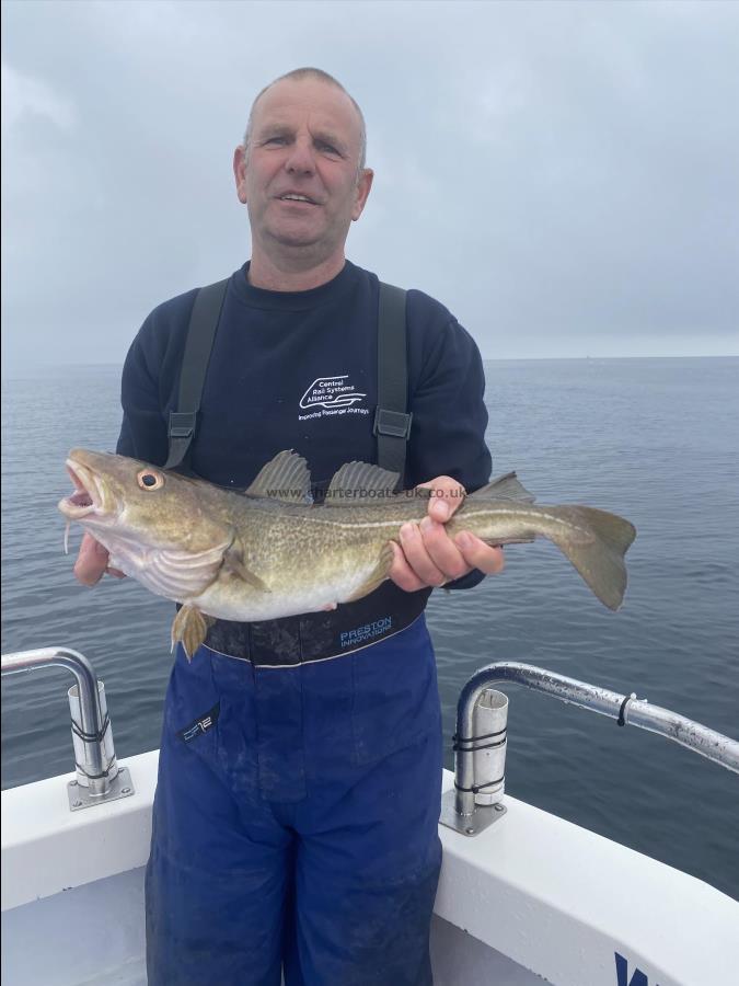 3 lb 14 oz Cod by Pete.