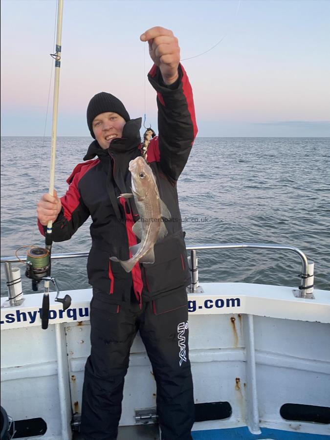 2 lb 9 oz Cod by Edgar.