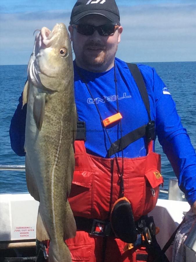 18 lb 4 oz Cod by Unknown