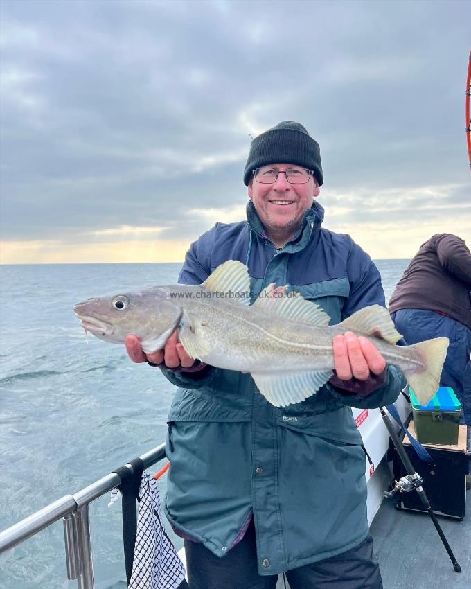 3 lb 12 oz Cod by Nigel Snowden