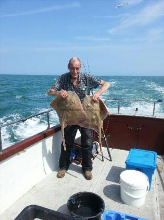 6 lb 14 oz Small-Eyed Ray by Keith Hawker