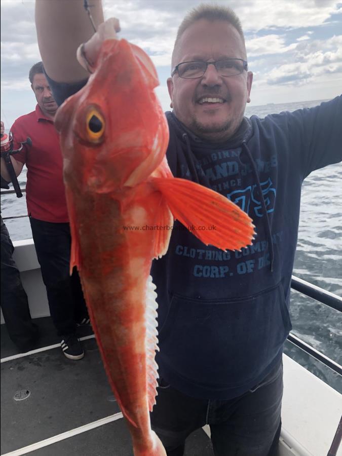 2 lb 1 oz Red Gurnard by Jeremy