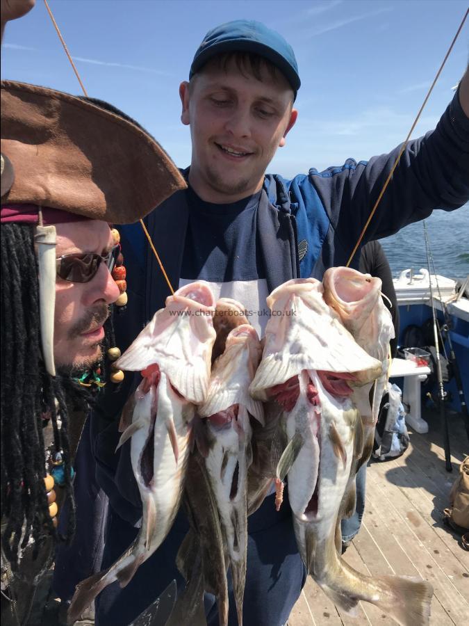 7 lb Cod by Matt from hull on form cod catching 10 June 2018