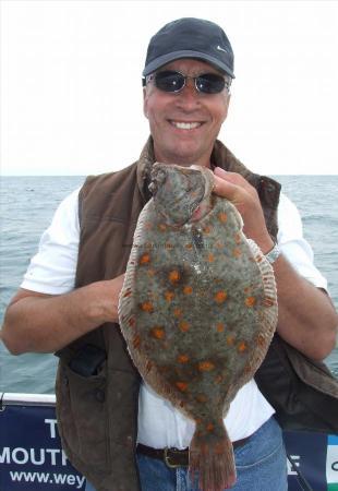 4 lb Plaice by Cliff Hamblin