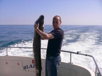 60 lb Conger Eel by Darren Ponsford