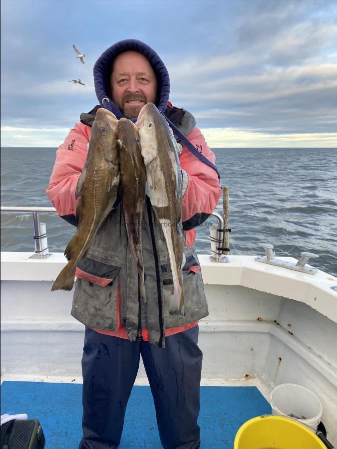 4 lb 1 oz Cod by Simon England.