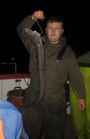 5 lb 8 oz Conger Eel by Tom Morgan