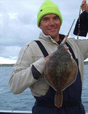 2 lb 4 oz Plaice by Simon Ringrose